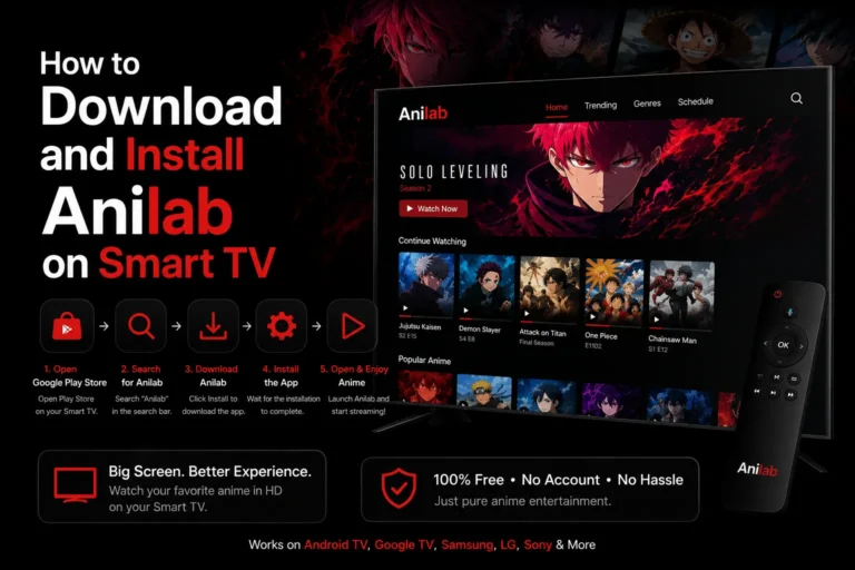 Anilab for Android TV Download [Watch Free Anime Series] 2026