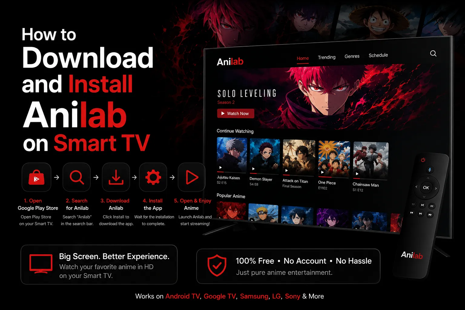  Download and Install Anilab for android TV