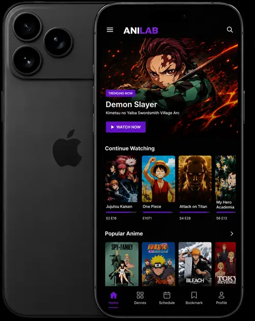 AniLab iOS streaming interface 2026